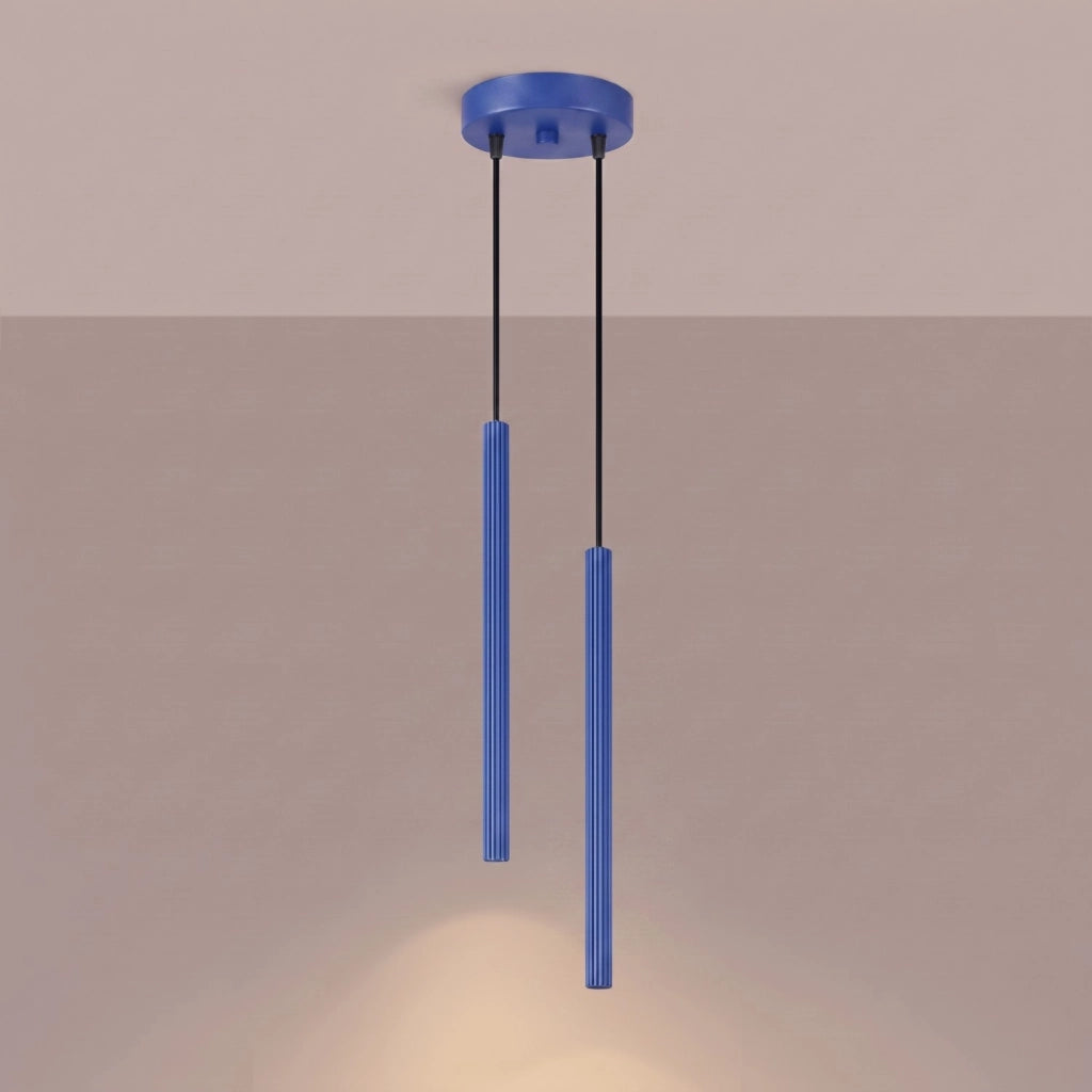 Lampada a sospensione ARCHE 2P oltremare