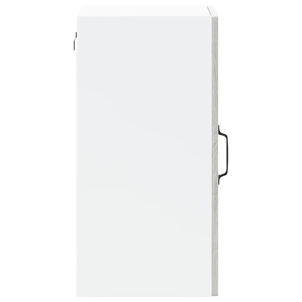 vidaXL Pensile da Cucina con Porta in Vetro Kalmar Grigio Sonoma