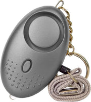 Alarme Personale - Chiave Portatile con Altoparlante di Sicurezza - con Torcia LED - Alarme con Sirena Mini 130dB - Kit di Sicurezza per Autodifesa - Notturno - per Donne Ragazze Bambini Anziani Studenti