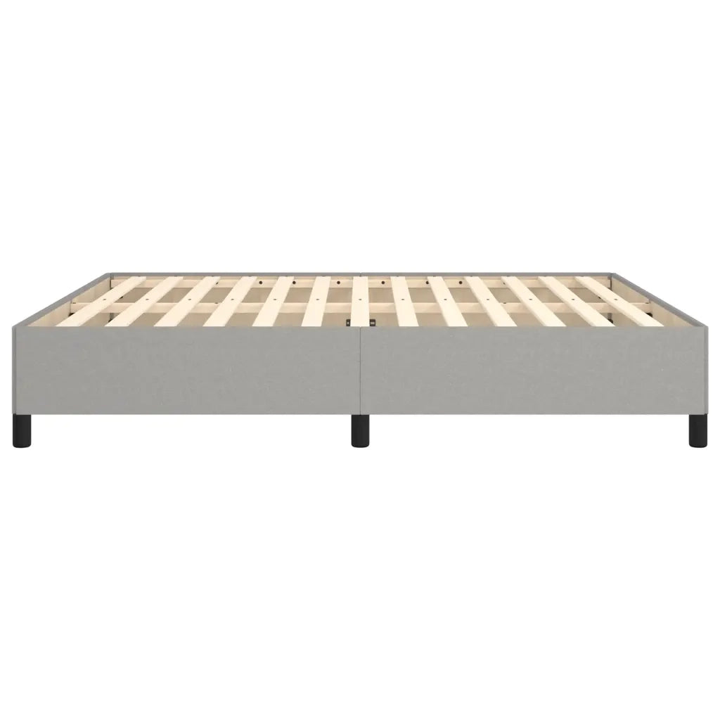 Giroletto senza Materasso Grigio Chiaro 180x200 cm Tessuto 347082