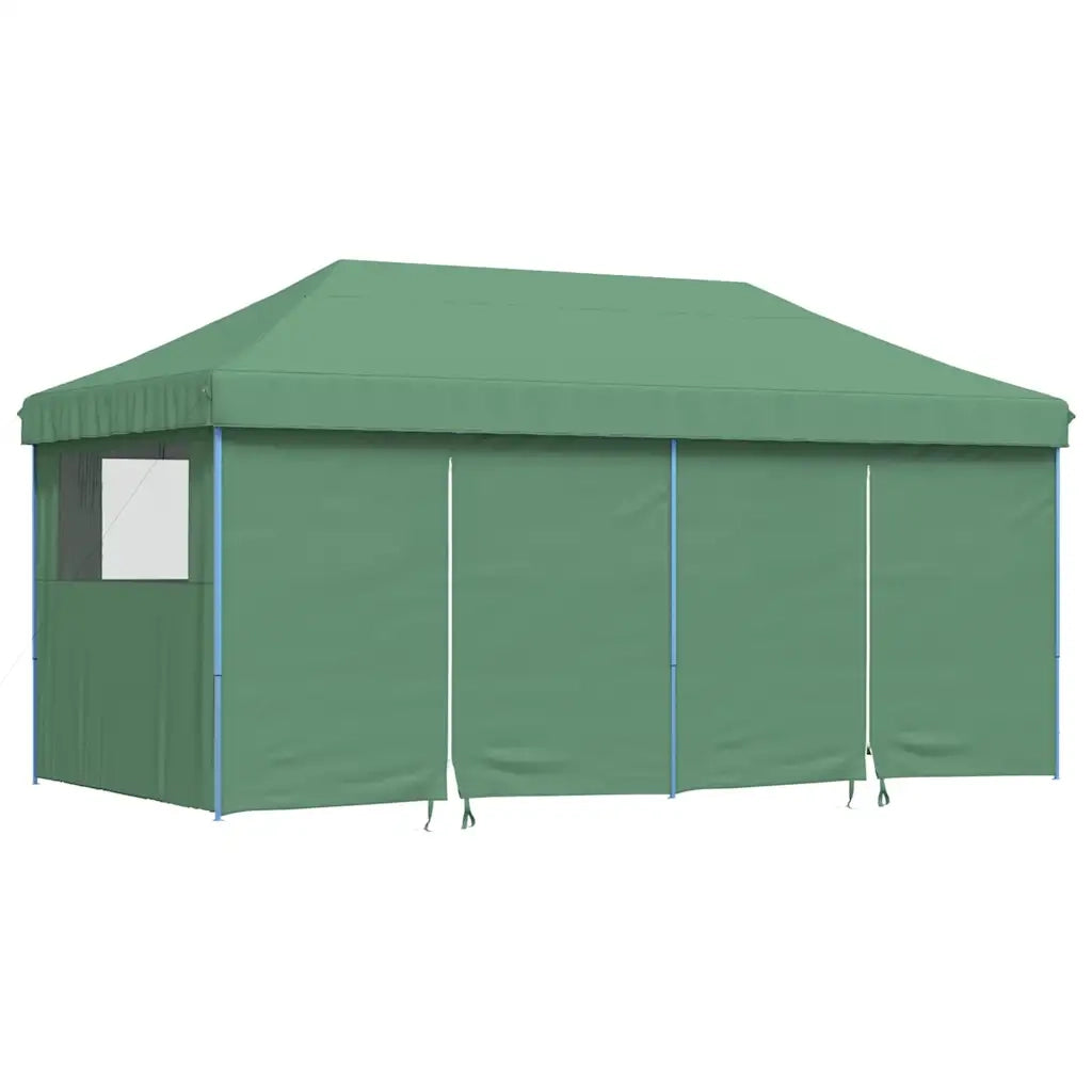 Tendone per Feste Pieghevole Pop-Up con 4 Pareti Verde 4004952
