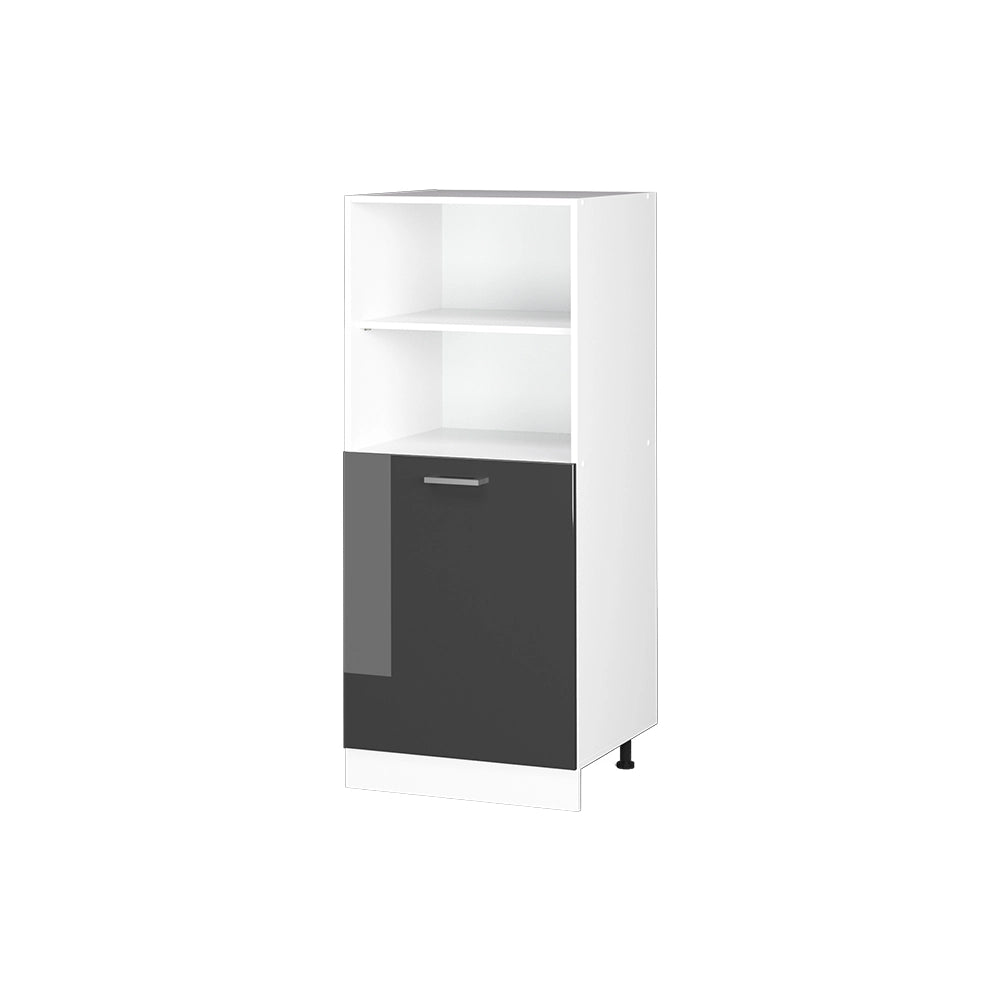 Vicco Frontale cucina Antracite lucido 59.6 x 71.3 cm frontale del mobile per mobile forno a mezza altezza