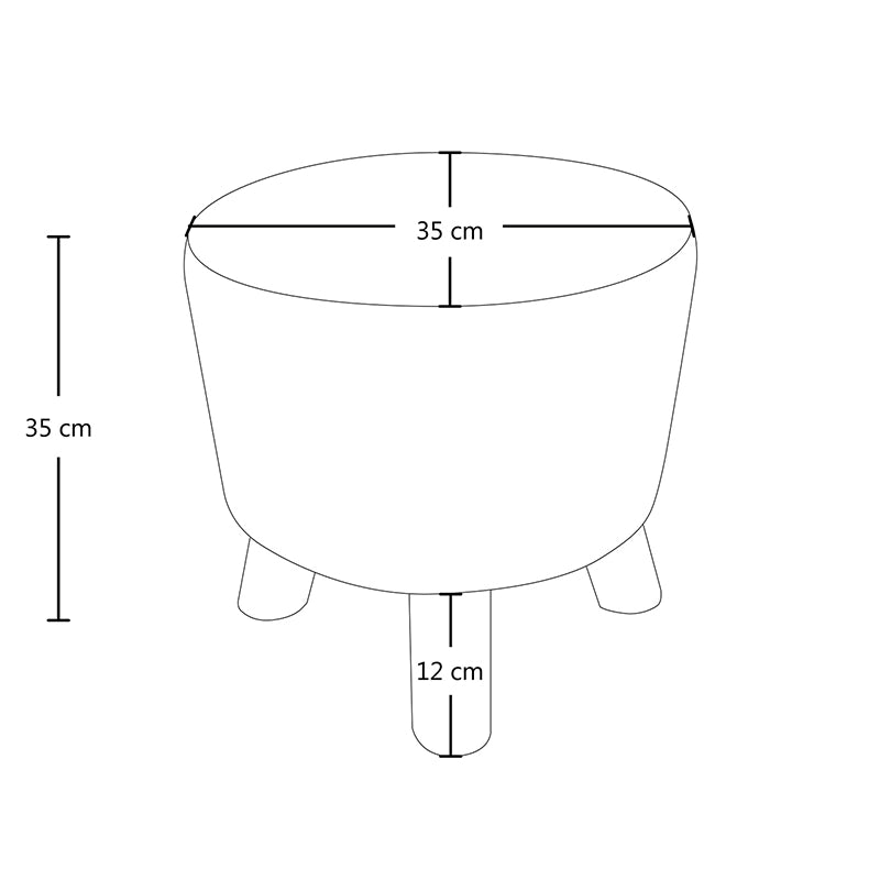 Pouf divano, pouf poggiapiedi – Nemo - SG08NEPL-B