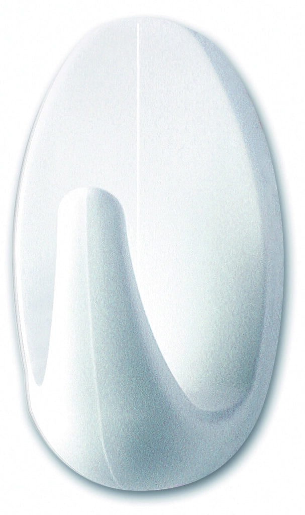 Tesa Powerstrips GANCIO RIMOVIBILE  Piccolo Ovale - Col. Bianco Portata kg. 1  3 pz. 6.00 confezioni