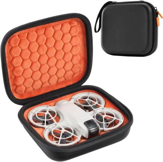 Casella di protezione shockproof per drone DJI Neo in Oranje e Nero