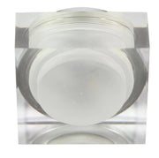 Faretto incasso LED 3W quadrato vetro trasparente SAK-02