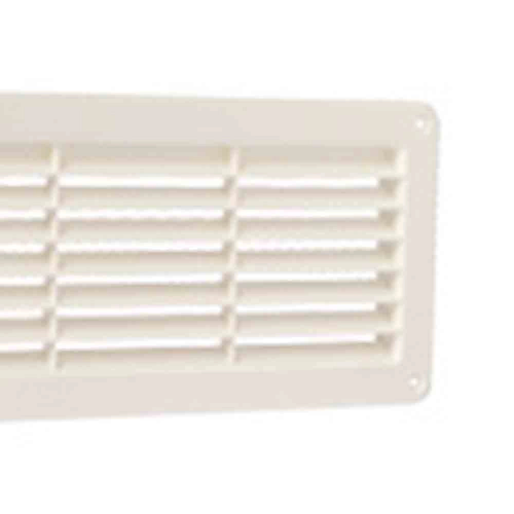 Griglia rettangolare dai incasso per porta da 370x123 mm