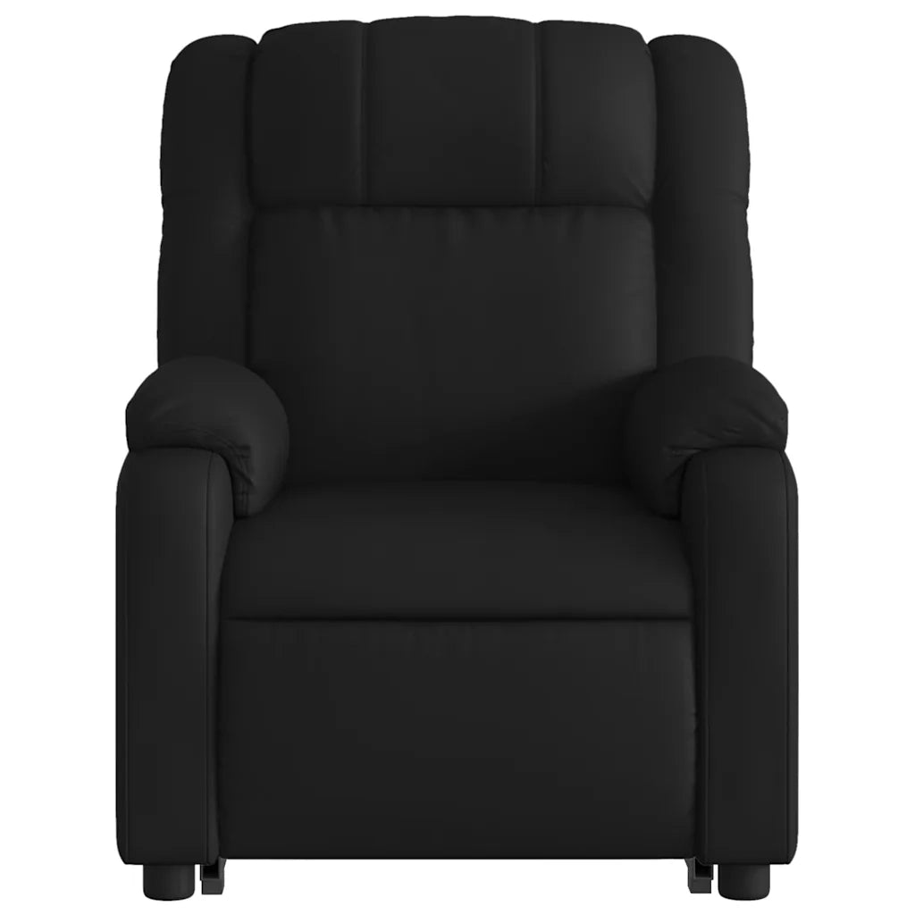 Poltrona Alzapersona Massaggiante Elettrica Nera in Similpelle 3205171