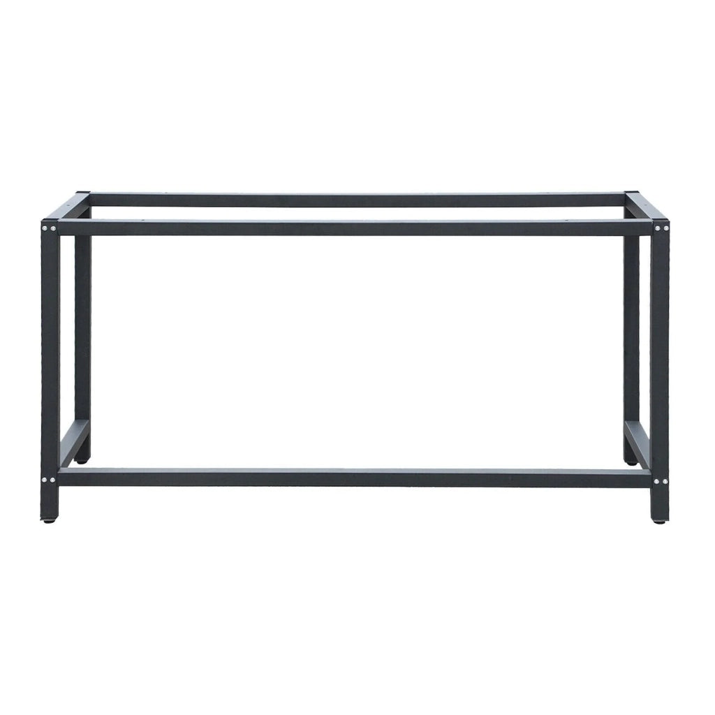 Banco da lavoro con telaio fisso 125 cm tavolo da lavoro supporto officina 16_0002151