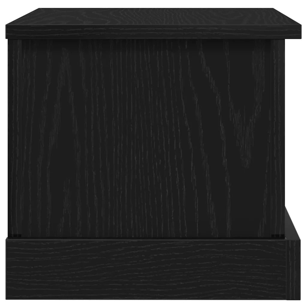 Scatola di Stoccaggio Rovere nero 50 x 30 x 28 cm 862825