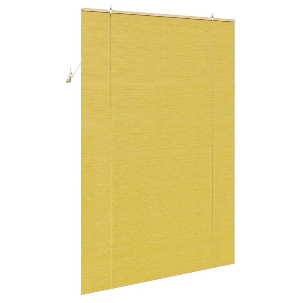 vidaXL Tende e Tapparelle per Finestre con tende Giallo Bambù
