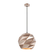 Lampada a sospensione Italux Palermo oro metallo Ø32 E27