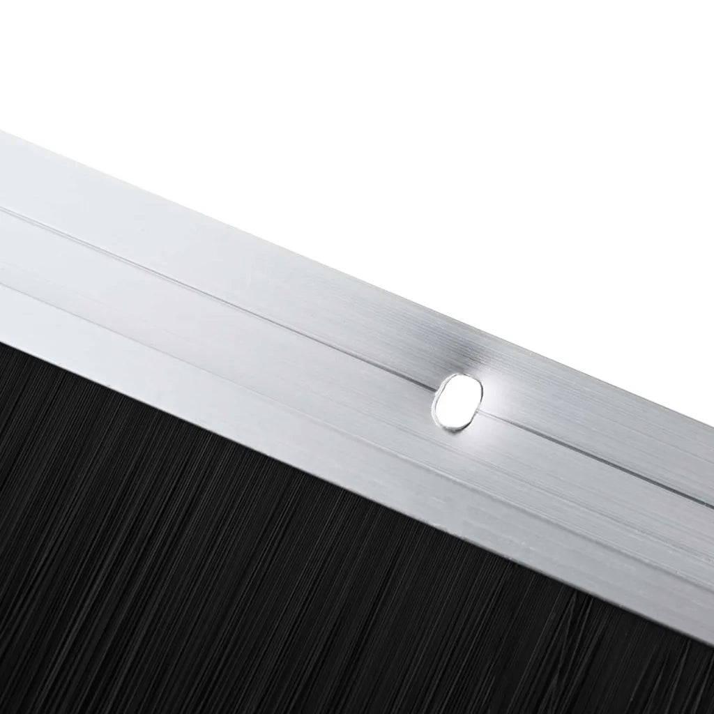 Spazzole per porte a vite 12 pz Argento 100 cm CFW7675772