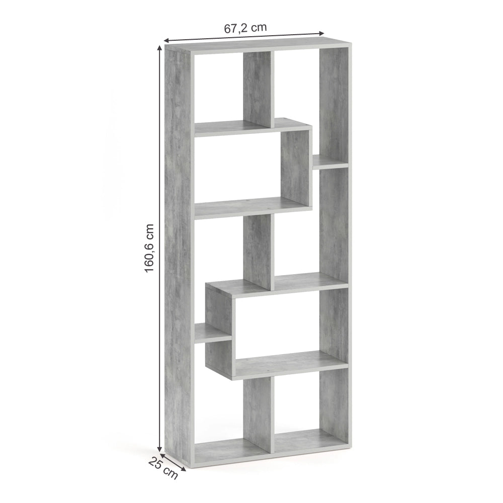 Vicco Divisorio per ambienti Grigio 160.6 x 67.2 cm