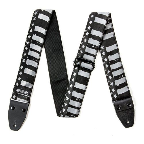 Tracolla chitarra dunlop d6713 jacquard stars and stripes