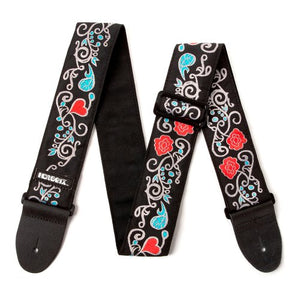 Tracolla chitarra dunlop jh17 jimi hendrix monterey inverse