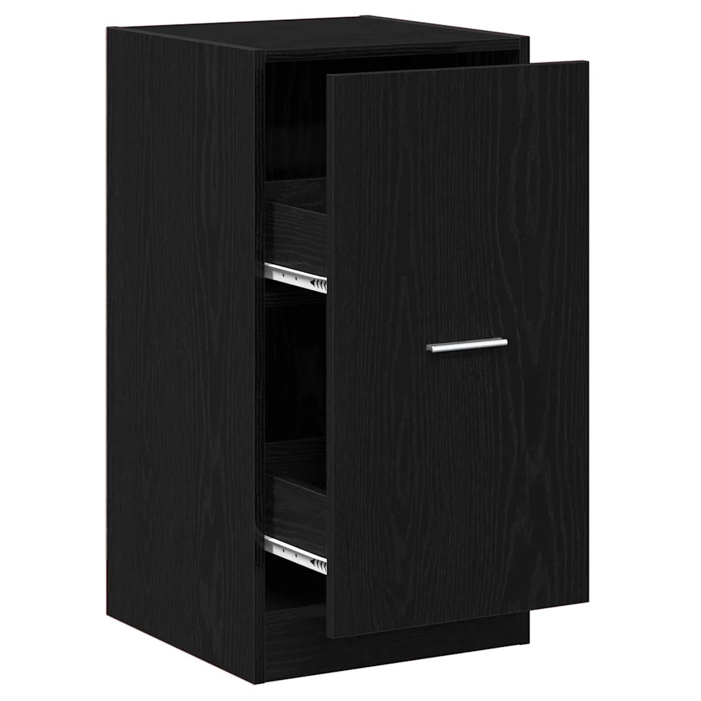 Armadio da Apoteca Rovere nero 40 x 41 x 77.5 cm 869022
