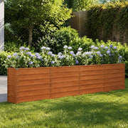 Rusty Raised Bed 320x40x77 Cm Corten Steel
