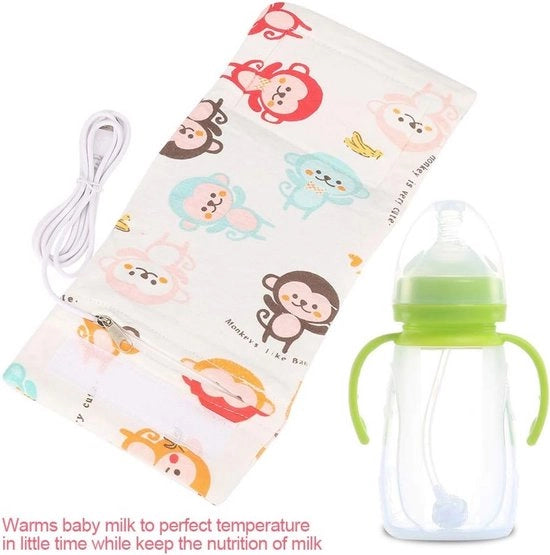 Flessa termoportatile USB per bambini - Utile riscaldatore di latte portatile per viaggi