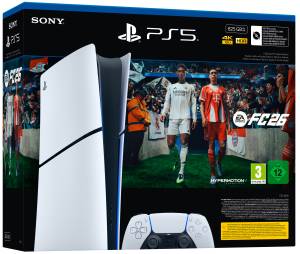 Sony console ps5 slim digital + ea fc26 - 0711719021872