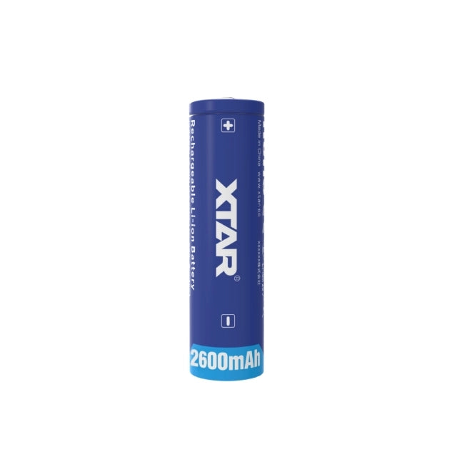 BATTERIA ricaricabile XTAR Li-ion 18650 ARB-L18-2600 3,7V 2600 mAh