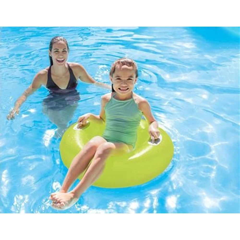 Trade Shop - Salvagente Ciambella Gonfiabile Con Maniglie Mare Piscina 76cm Vari Colori 59258 -