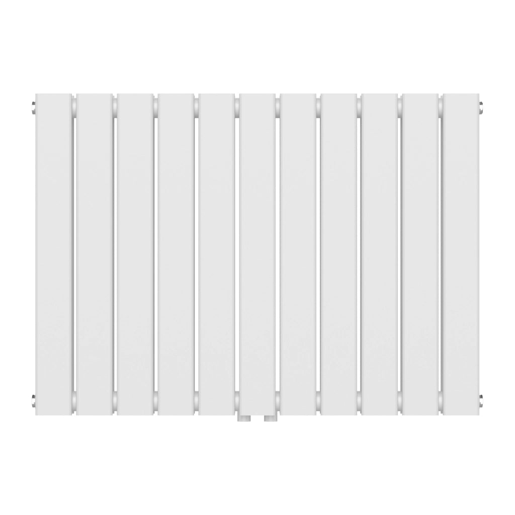 Termosifone Nore ad Acqua Calda Pannello Doppio con Elementi Piatti 60 x 80 cm Bianco [neu.haus]