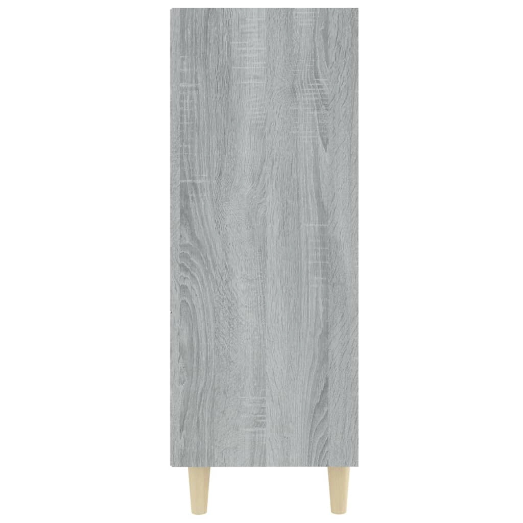 Buffet credenza cassettiera armadio mobile contenitore organizer cucina soggiorno salotto Sonoma 69,5 x 32,5 x 90 cm legno ingegnerizzato grigio 02_0036427