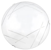 LETIZIA LAMPADA PLAFONIERA 1 LAMPADINA E27 30 CM TAGLI