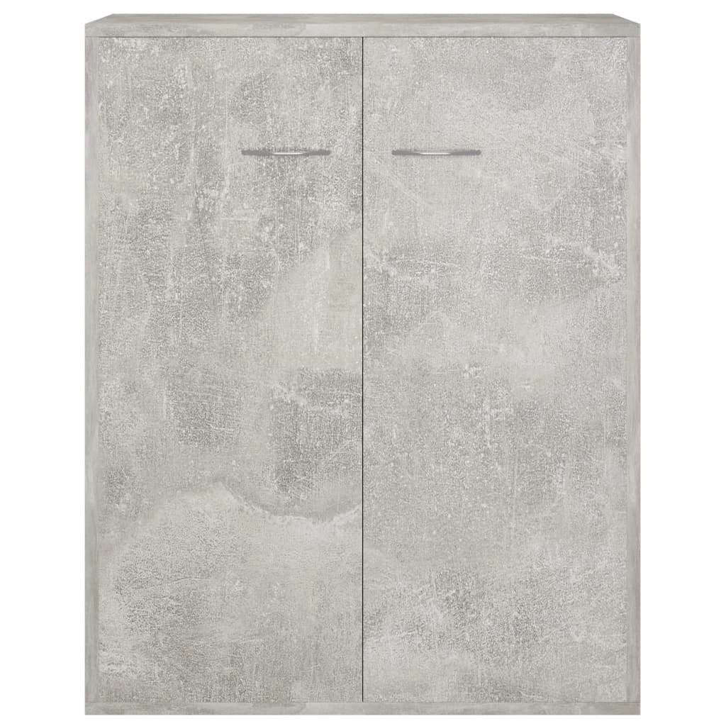 Buffet credenza cassettiera armadio mobile contenitore organizer per cucina soggiorno salotto 60 x 30 x 75 cm legno ingegnerizzato grigio 02_0031958