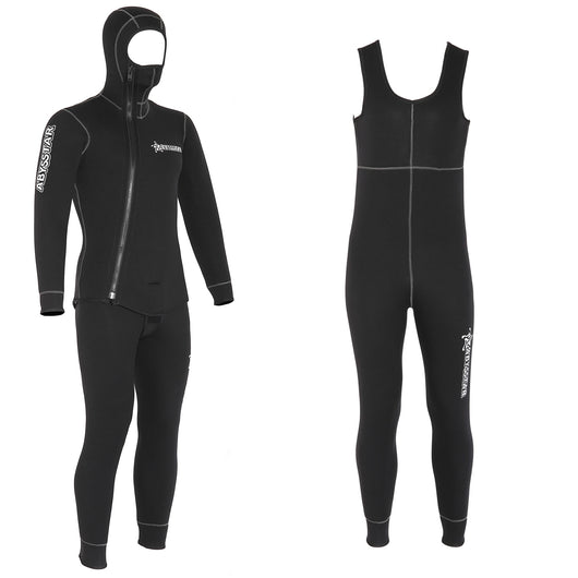Muta in neoprene da mm 5 abysstar nylon esterno taglia xl