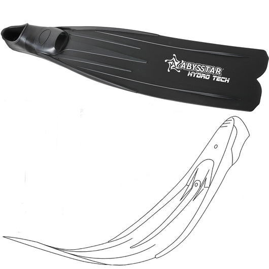 Pinna hidro-tech abysstar rinforzi tpr per apnea n 42-43