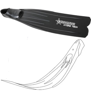 Pinna hidro-tech abysstar rinforzi tpr per apnea n 44-45