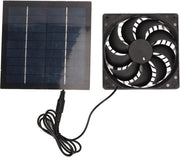 Ventilatore per gabbia di pollo a energia solare - Kit di ventilazione per gabbia di pollo - Fotovoltaico per gabbia di pollo - Energia rinnovabile per gabbia di pollo - Kit di ventilazione per gabbia di pollo a energia solare.