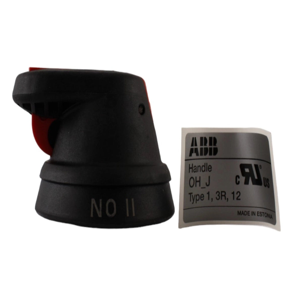Maniglia nera IP65 45 mm indicazione I-0-II ABB
