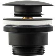 Tappo Per Lavabo Universale Klik-klak Rea Nero Black