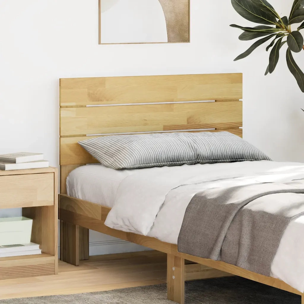 Testiera | Testata 90 cm in Legno Massello di Rovere
