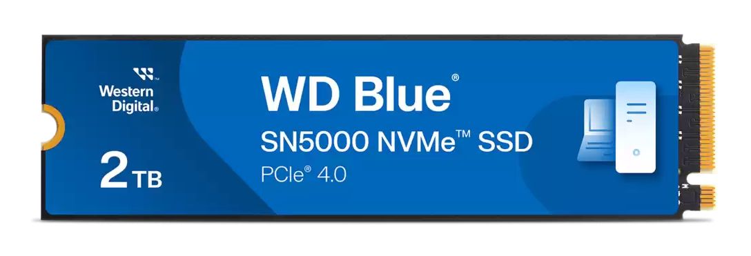 Wd blue 2tb ssd sn5000 m.2 pcie 4.0 - WDS200T4B0E