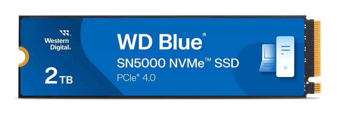 Wd blue 2tb ssd sn5000 m.2 pcie 4.0 - WDS200T4B0E