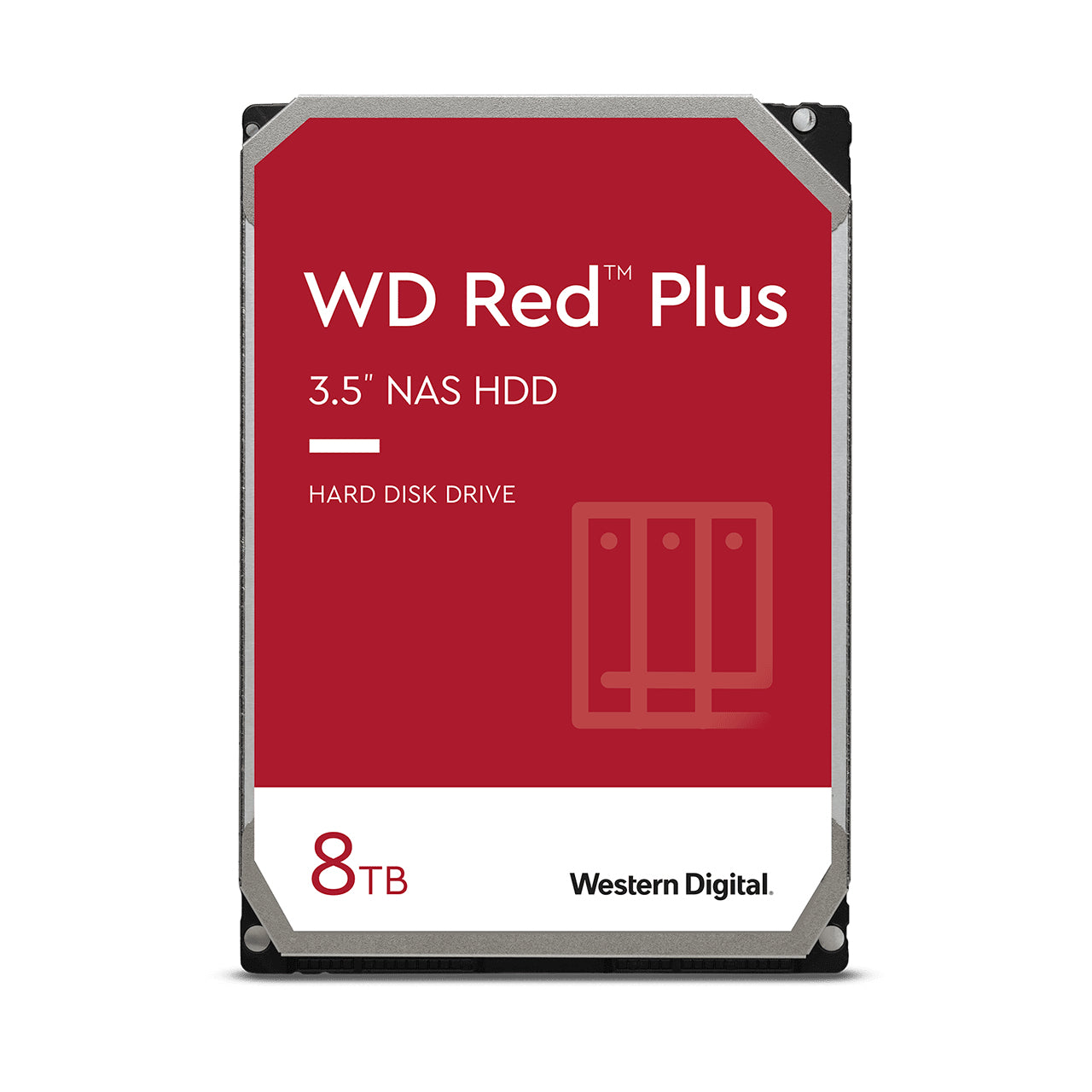 Wd red plus 3 5p 128mb 8tb (dk) - WD80EFPX