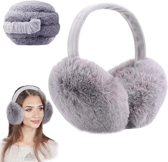 Orecchini protettivi di morbido piumino - pieghevoli e rimovibili - lavabili - gonfiabili - impermeabili al freddo - cappelli per l'esterno - per donne e uomini .