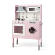Set da cucina per bambini da 1 pezzo altezza regolabile 71 x 29 x 101 cm moderna esperienza di cucina in MDF rosa 20_0011630