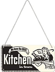 Retro Parete di Supporto - Progetto Vintage - Idea Regalo - 1 pezzo - Metallico - 10 x 20 cm