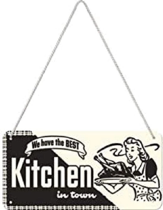 Retro Parete di Supporto - Progetto Vintage - Idea Regalo - 1 pezzo - Metallico - 10 x 20 cm