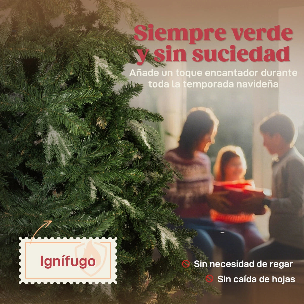 Albero di Natale Artificiale ¨C Zephmum ¨C 150 cm Effetto Neve Pieghevole
