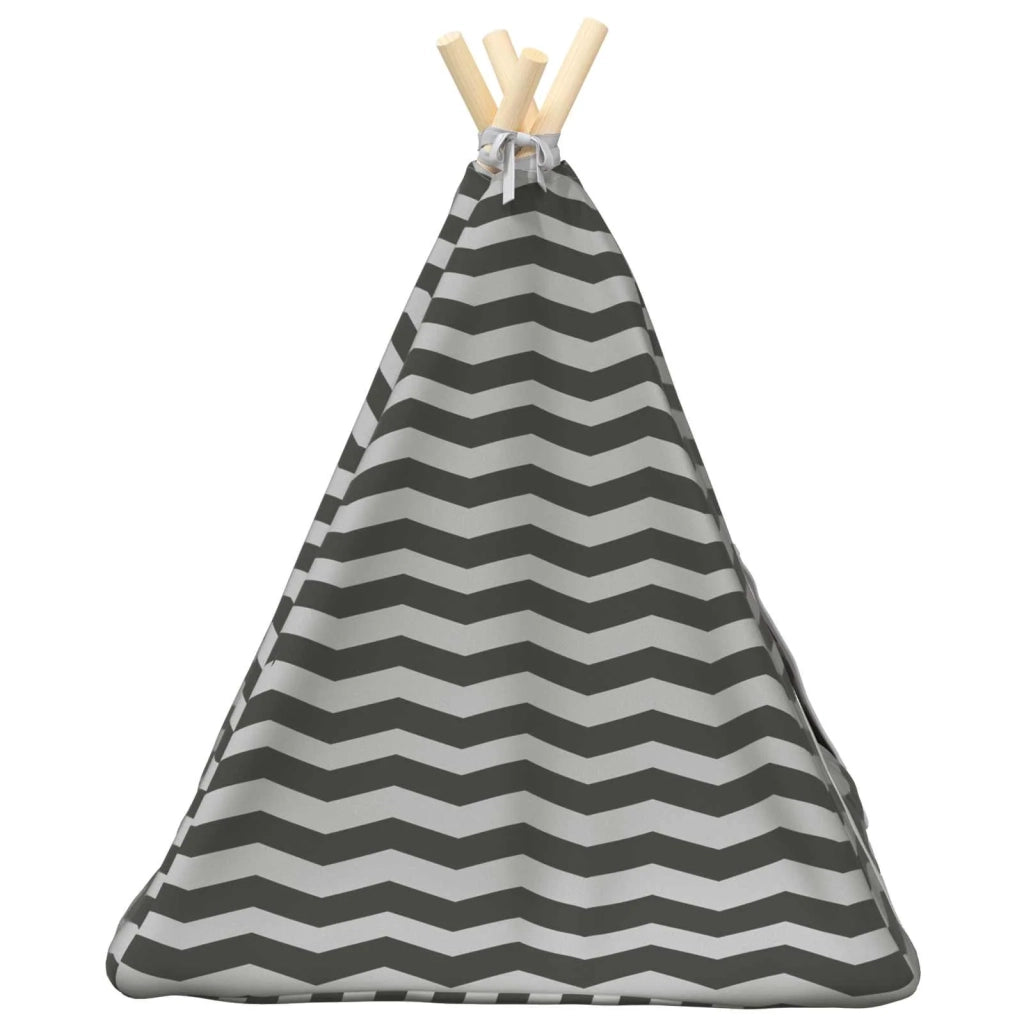 Tenda per animali con cuscino Bianco e Grigio 50 x 50 x 60 cm CFW8448347