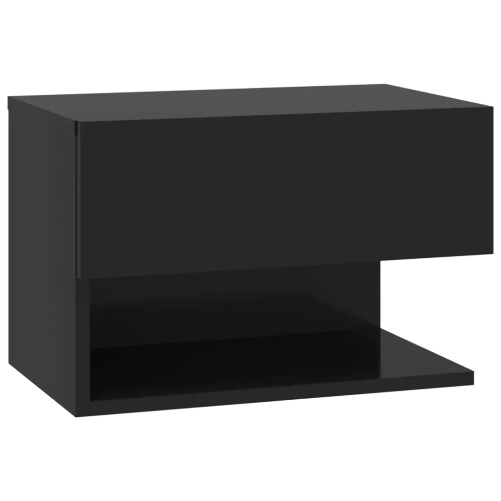 Comodino a Parete Nero cod mxl 31135