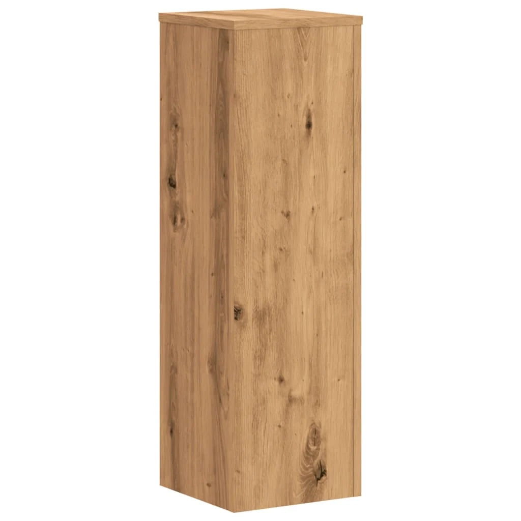 Portavasi mobili per fiori set da 2 fatti a mano legno ingegnerizzato marrone 02_0045298