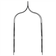 Arco da Giardino Verde Scuro 142x37x275 cm in Ferro 47094