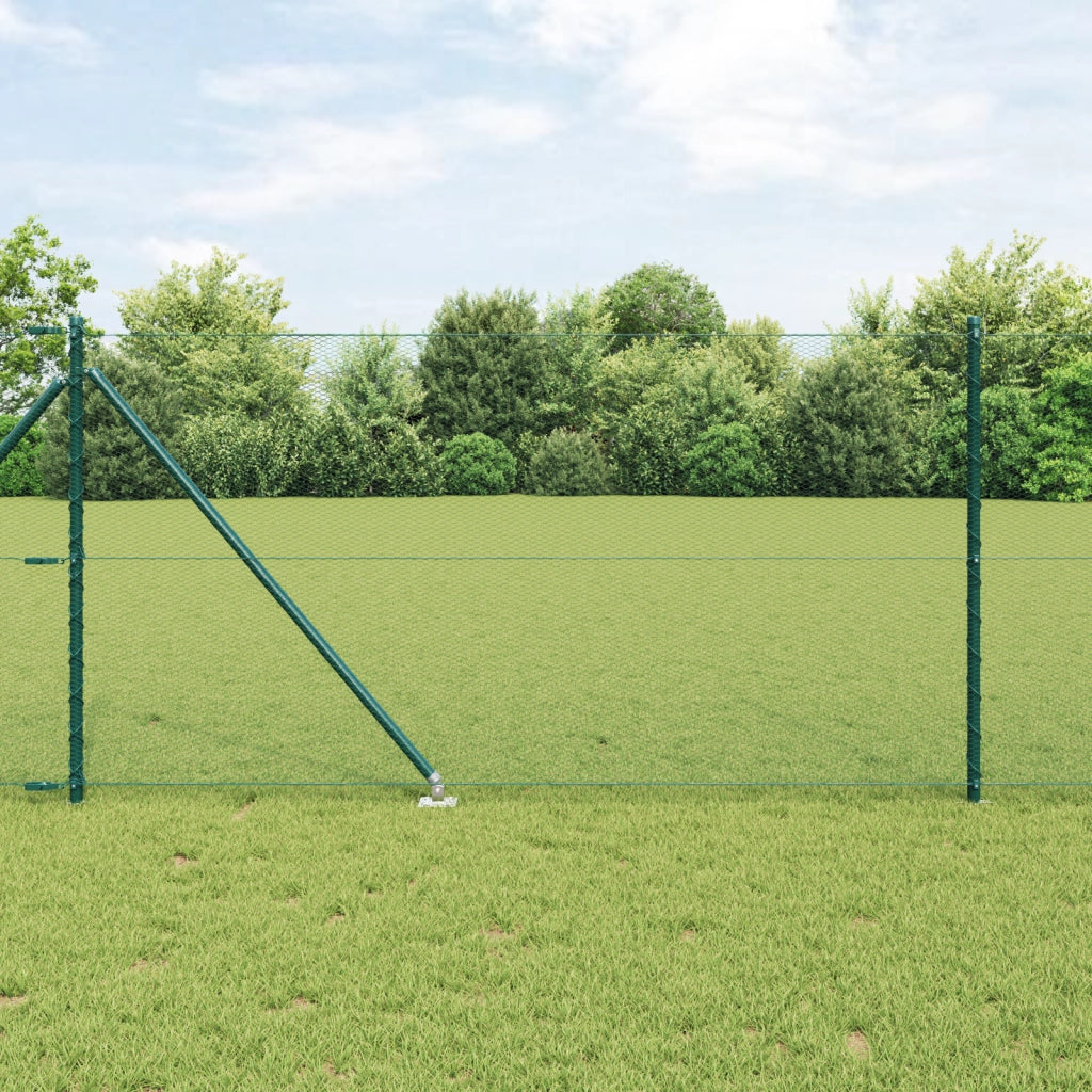 Recinto esagonale  Verde 1x10 m Acciaio
